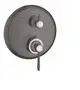 AXOR-HG-AXOR-Montreux-Thermostat-Unterputz-mit-Hebelgriff-und-Absperrventil-Brushed-Black-Chrome-16801340 gallery number 1